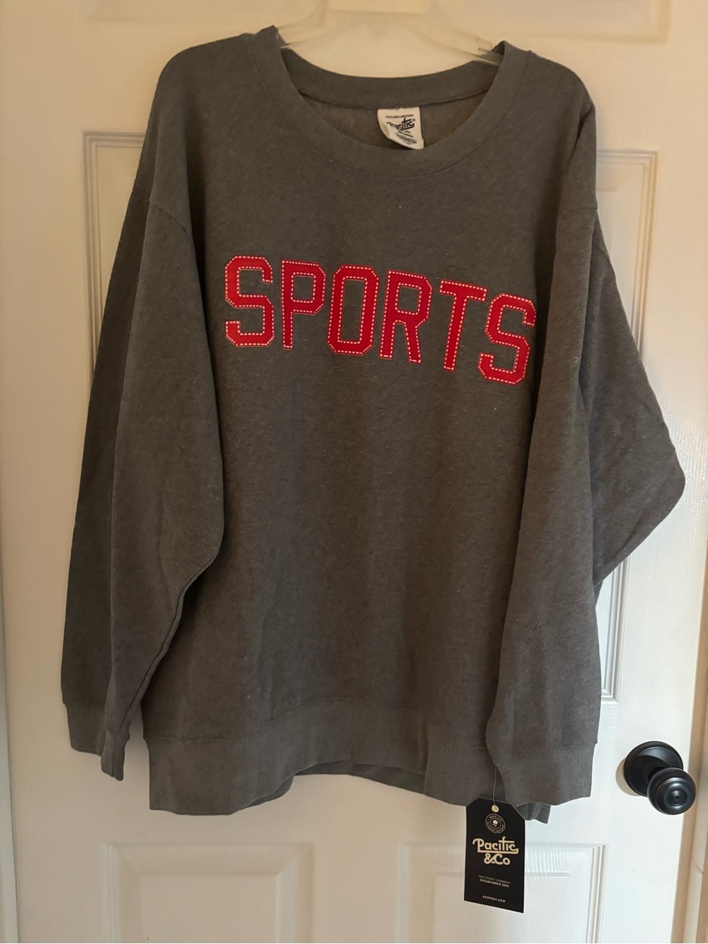 Pacific & Co Plus Sports Sweatshirt Size 2X